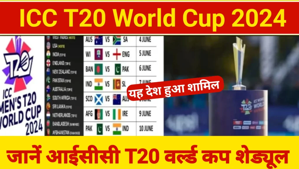 Icc T20 World Cup 2024 T20 वर्ल्ड कप के लिए सभी टीम हुई क्वालीफाई